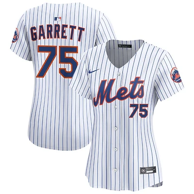 Reed Garrett Women's Nike  White New York Mets Home Limited Custom Jersey