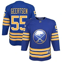 Mason Geertsen Youth Royal Buffalo Sabres Home Custom Premier Jersey