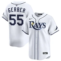 Joey Gerber Youth Nike White Tampa Bay Rays Home Limited Custom Jersey