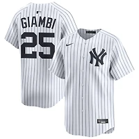 Jason Giambi Men's Nike White New York Yankees Home Limited Pick-A-Player Retired Roster Jersey