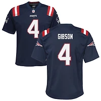 Antonio Gibson Youth Nike Navy New England Patriots Custom Game Jersey