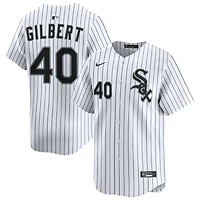 Tyler Gilbert Men's Nike White Chicago White Sox Home Limited Custom Jersey