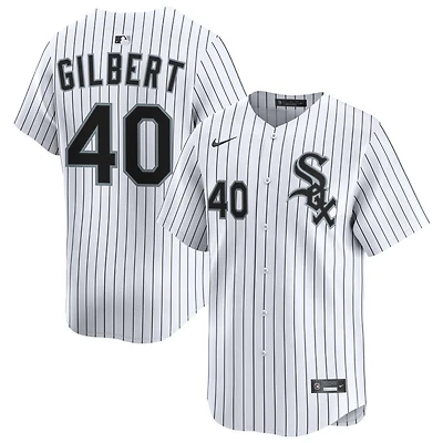 Tyler Gilbert Men's Nike White Chicago White Sox Home Limited Custom Jersey