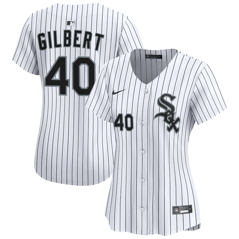Tyler Gilbert Women's Nike White Chicago White Sox Home Limited Custom Jersey