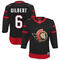 Dennis Gilbert Youth Black Ottawa Senators Home Custom Premier Jersey