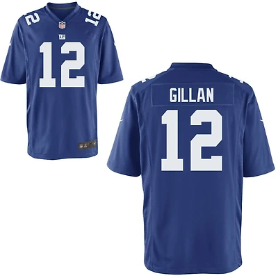 Jamie Gillan Youth Nike Royal New York Giants Custom Game Jersey