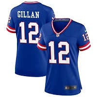 Jamie Gillan Women's Nike Royal New York Giants Classic Custom Game Jersey