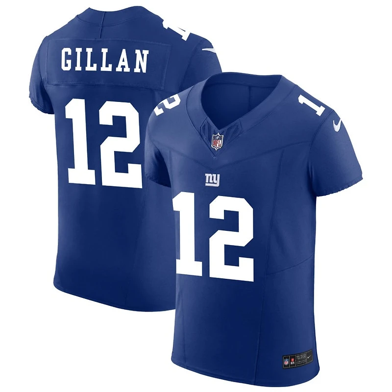 Jamie Gillan Men's Nike Royal New York Giants Vapor F.U.S.E. Elite Custom Jersey
