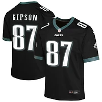 Xavier Gipson Youth Nike Black Philadelphia Eagles Alternate Custom Game Jersey