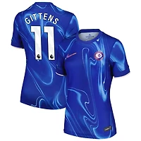 Jamie Gittens Women's Nike Blue Chelsea 2024/25 Home Custom Replica Jersey