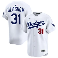 Tyler Glasnow Men's Nike White Los Angeles Dodgers Home Limited Custom Jersey