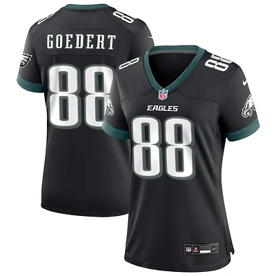 Dallas Goedert Women's Nike Black Philadelphia Eagles Alternate Custom Game Jersey