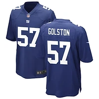 Chauncey Golston Men's Nike Royal New York Giants Custom Game Jersey