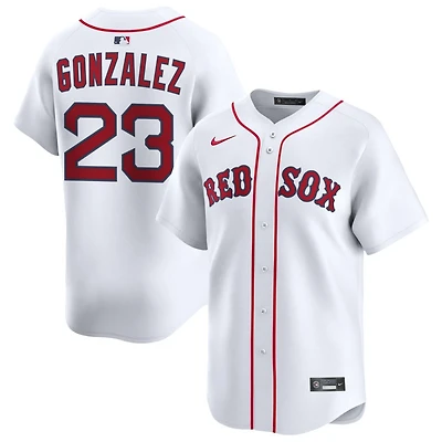 Romy Gonzalez Men's Nike White Boston Red Sox Home Limited Custom Jersey