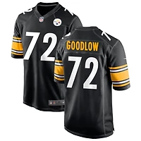 Anthony Goodlow Men's Nike Black Pittsburgh Steelers Custom Game Jersey