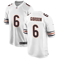 Kyler Gordon Men's Nike White Chicago Bears Custom Game Jersey
