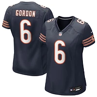 Kyler Gordon Women's Nike Navy Chicago Bears Custom Game Jersey