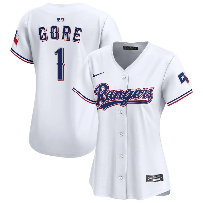 MacKenzie Gore Women's Nike White Texas Rangers Home Limited Custom Jersey