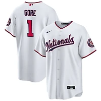 MacKenzie Gore Youth Nike White Washington Nationals Replica Custom Jersey