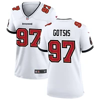 Adam Gotsis Women's Nike Tampa Bay Buccaneers White Custom Game Jersey