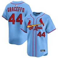 Gordon Graceffo Men's Nike Light Blue St. Louis Cardinals Alternate Limited Custom Jersey