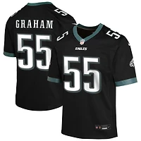 Brandon Graham Youth Nike Black Philadelphia Eagles Alternate Custom Game Jersey