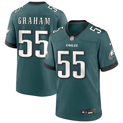 Brandon Graham Men's Nike Midnight Green Philadelphia Eagles Custom Game Jersey