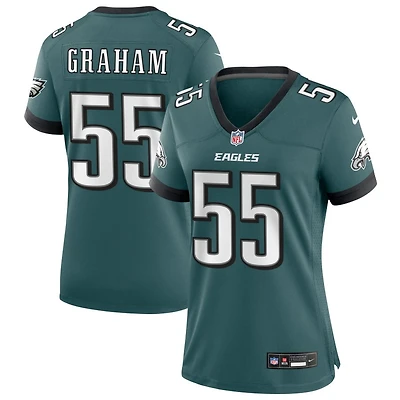 Brandon Graham Women's Nike Midnight Green Philadelphia Eagles Custom Game Jersey