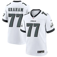 Ta'Quon Graham Men's Nike White Philadelphia Eagles Custom Game Jersey