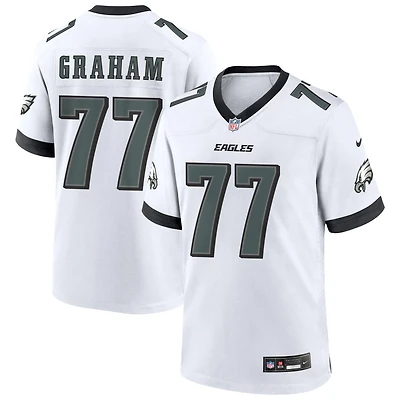 Ta'Quon Graham Men's Nike White Philadelphia Eagles Custom Game Jersey