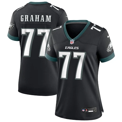 Ta'Quon Graham Women's Nike Black Philadelphia Eagles Alternate Custom Game Jersey