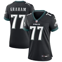 Ta'Quon Graham Women's Nike Black Philadelphia Eagles Alternate Custom Game Jersey