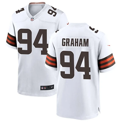 Mason Graham Men's Nike White Cleveland Browns Custom Game Jersey