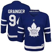 Luke Grainger Youth  Blue Toronto Maple Leafs Home Replica Custom Jersey