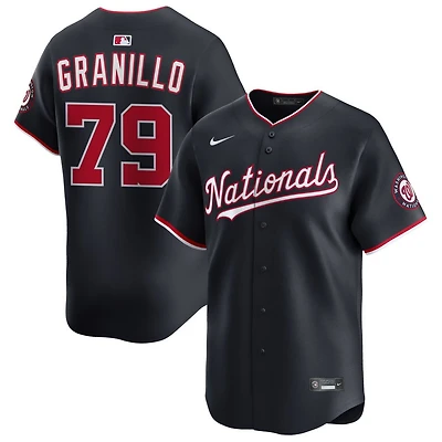 Andre Granillo Men's Nike Navy Washington Nationals Alternate Limited Custom Jersey