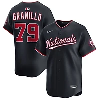 Andre Granillo Men's Nike Navy Washington Nationals Alternate Limited Custom Jersey