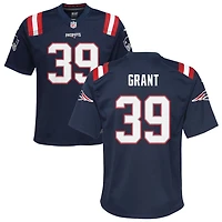 Richie Grant Youth Nike Navy New England Patriots Custom Game Jersey