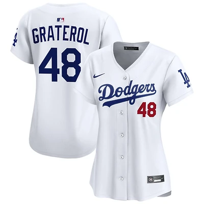 Brusdar Graterol Women's Nike  White Los Angeles Dodgers Home Limited Custom Jersey