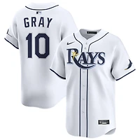 Tristan Gray Youth Nike White Tampa Bay Rays Home Limited Custom Jersey