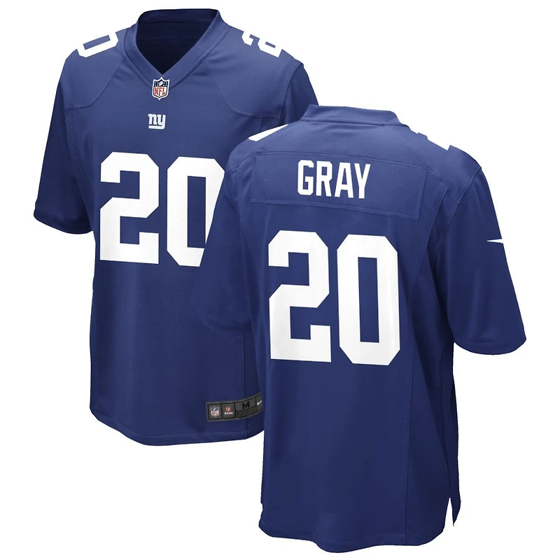Eric Gray Men's Nike Royal New York Giants Custom Game Jersey