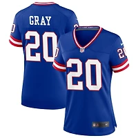 Eric Gray Women's Nike Royal New York Giants Classic Custom Game Jersey