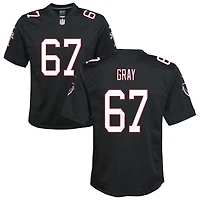 Joshua Gray Youth Nike Black Atlanta Falcons Throwback Custom Game Jersey