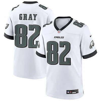Danny Gray Men's Nike White Philadelphia Eagles Custom Game Jersey