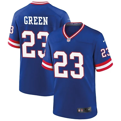 Art Green Men's Nike Royal New York Giants Classic Custom Game Jersey