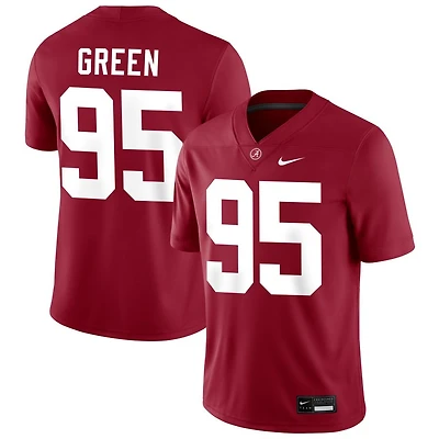 Anderson Green Men's Nike Crimson Alabama Crimson Tide NIL Pick-A-Player Football Replica Jersey