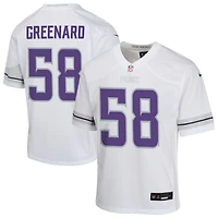 Jonathan Greenard Youth Nike White Minnesota Vikings Alternate Custom Game Jersey