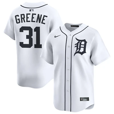 Riley Greene Men's Nike White Detroit Tigers Home Limited Custom Jersey