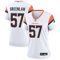 Dre Greenlaw Women's Nike  White Denver Broncos Mile High Collection Custom Game Jersey