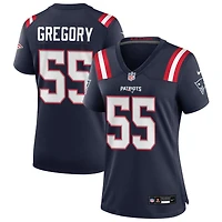 Eric Gregory Women's Nike Navy New England Patriots Custom Game Jersey