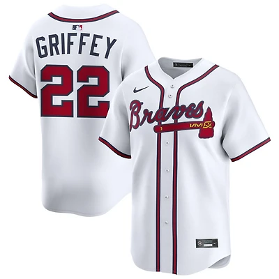 Ken Griffey Sr. Men's Nike White Atlanta Braves Home Limited Pick-A-Player Retired Roster Jersey